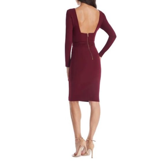 DRESS THE POPULATION Drew Body-Con Midi Dress - Picture 13 of 13